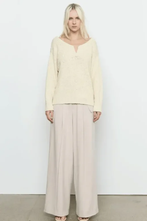 Allure Sweater Soft Yellow