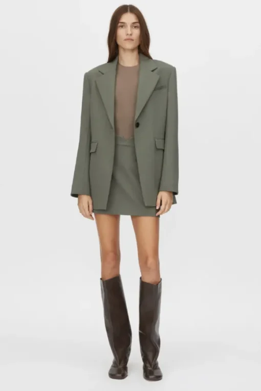 Annick Mini Skirt Sacramento Green