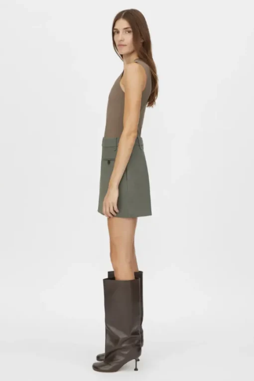 Annick Mini Skirt Sacramento Green