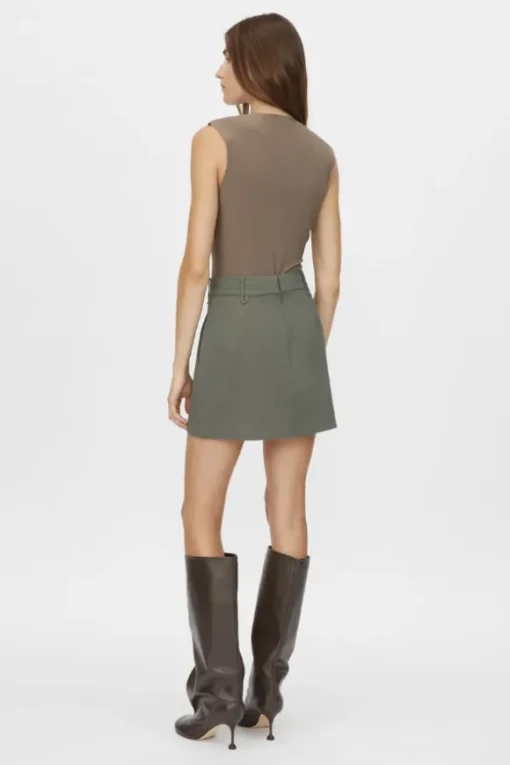 Annick Mini Skirt Sacramento Green