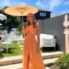 Artemis Dress Apricot