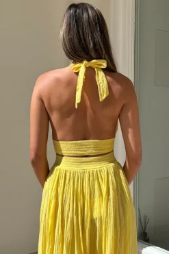 Artemis Dress Lemon