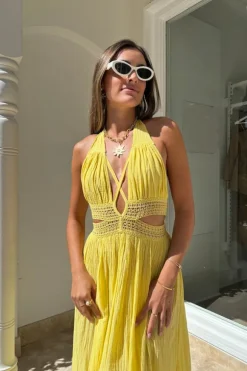 Artemis Dress Lemon