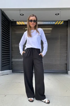 Aspen Lounge Pant Black