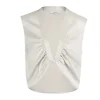 Avery Sleeveless Top Silver