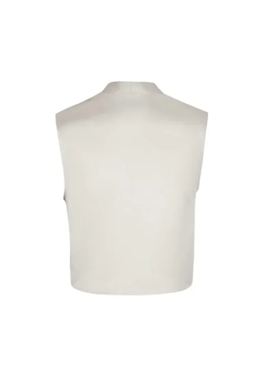 Avery Sleeveless Top Silver