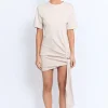 Bassette Mini Dress Ecru