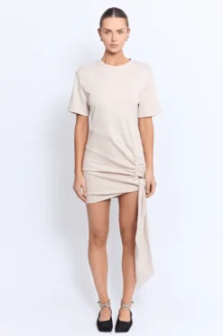 Bassette Mini Dress Ecru