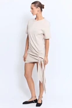 Bassette Mini Dress Ecru
