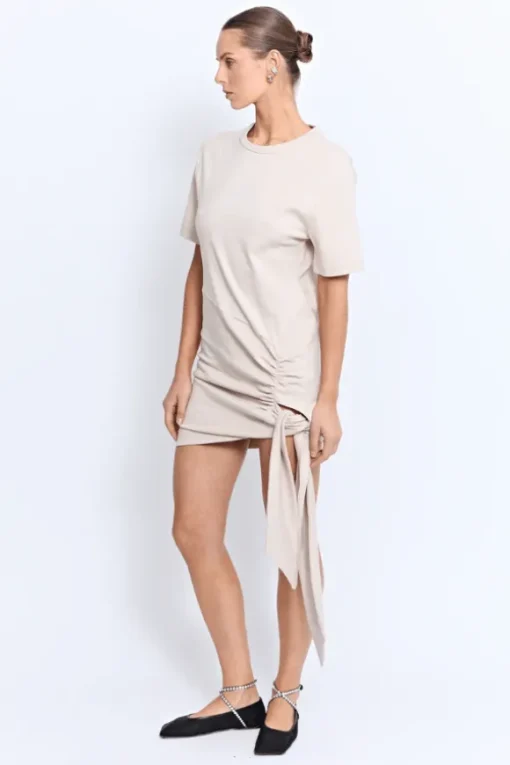 Bassette Mini Dress Ecru