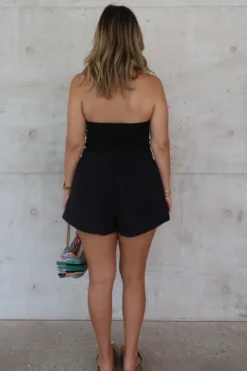 Bella Halter Tank Black