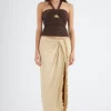 Bernie Fringe Skirt Butter