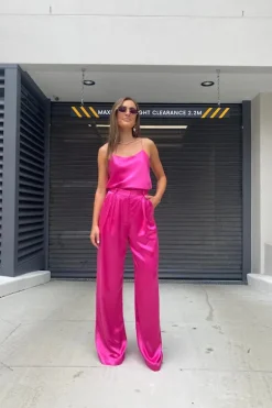 Bias Camisole Pink
