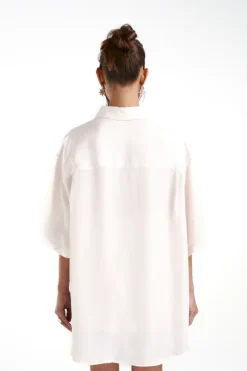 Big Shirt With Stripe Cream/Viceroy Stripe