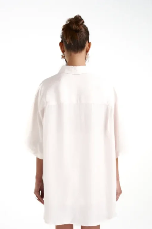 Big Shirt With Stripe Cream/Viceroy Stripe