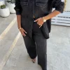 Blanca Denim Shirt Soft Black