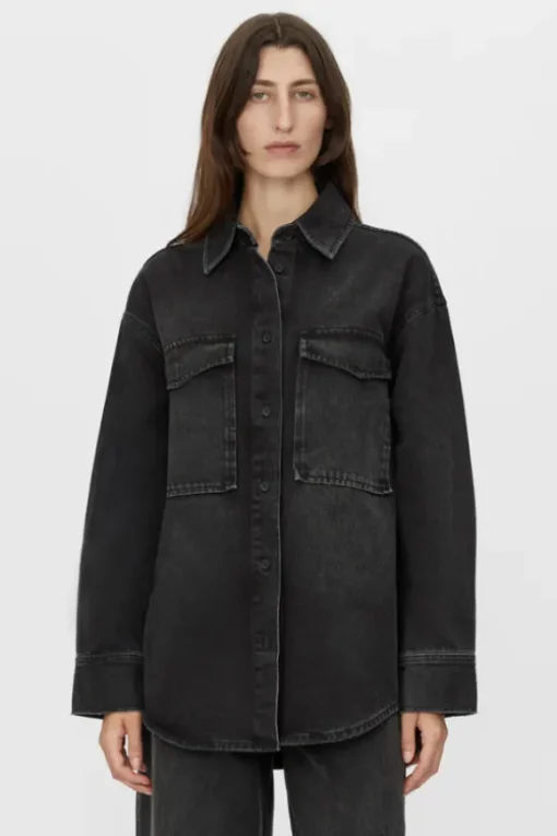 Blanca Denim Shirt Soft Black