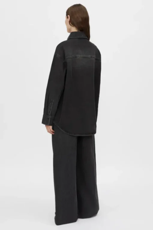 Blanca Denim Shirt Soft Black