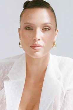 Blob Earrings Gold