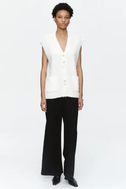 Bonita Vest Ivory
