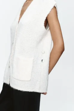 Bonita Vest Ivory