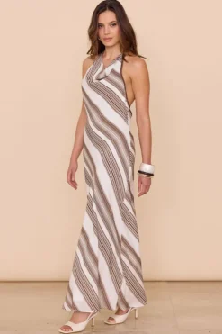 Bronte Dress Coffee