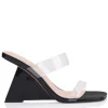 Brooke Wedge Black Patent
