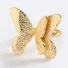 Butterfly Effect Rings Gold Fearless Finish
