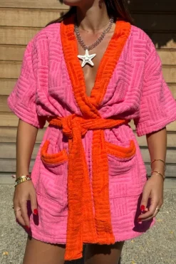 Cali Robe Pink/Orange