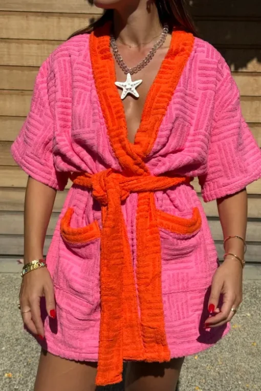 Cali Robe Pink/Orange