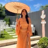 Calypso Skirt Apricot/Gold