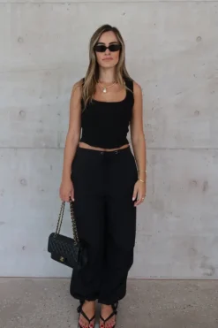 Cargo Link Pants Black