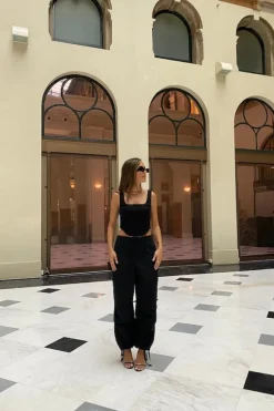 Cargo Link Pants Black
