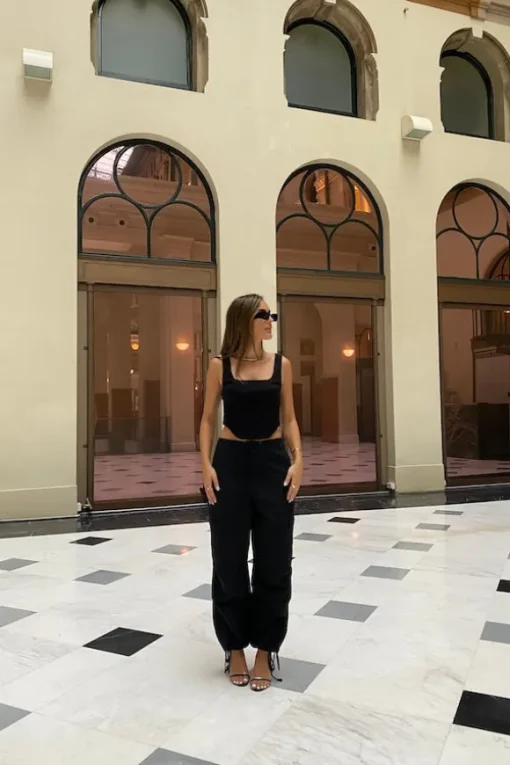 Cargo Link Pants Black