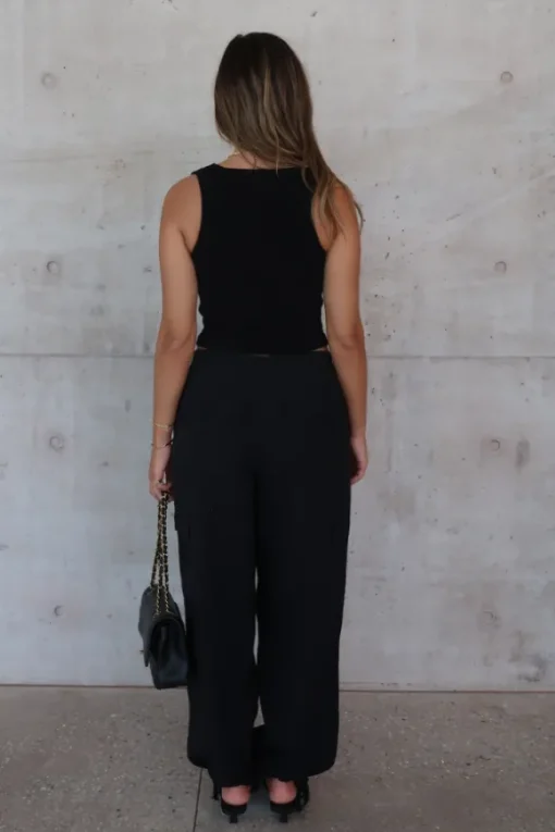 Cargo Link Pants Black