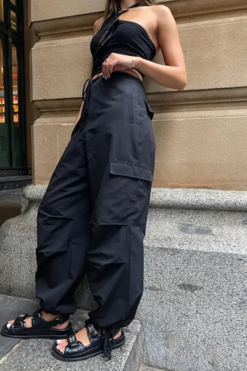 Cargo Link Pants Black