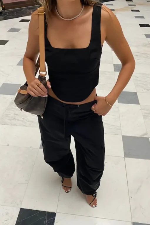 Cargo Link Pants Black