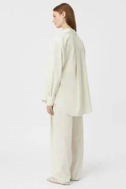 Carlisle Overshirt Ivory Marle
