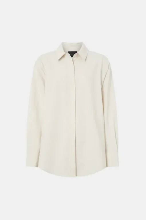 Carlisle Overshirt Ivory Marle