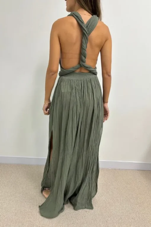 Chimera Dress Khaki