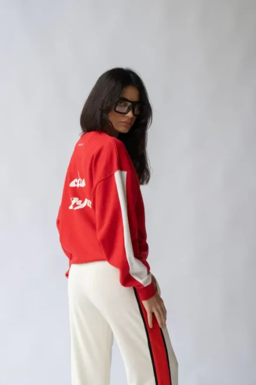Ciao Bonjour Sweatshirt Cherry