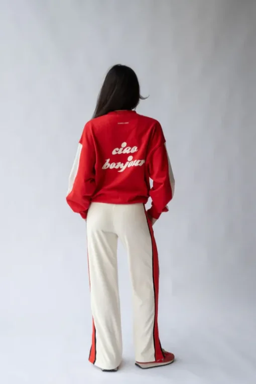 Ciao Bonjour Sweatshirt Cherry