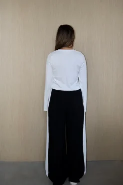 Claudia Long Sleeve Top White