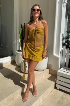 Cody Mini Dress Wasabi