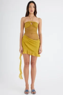 Cody Mini Dress Wasabi
