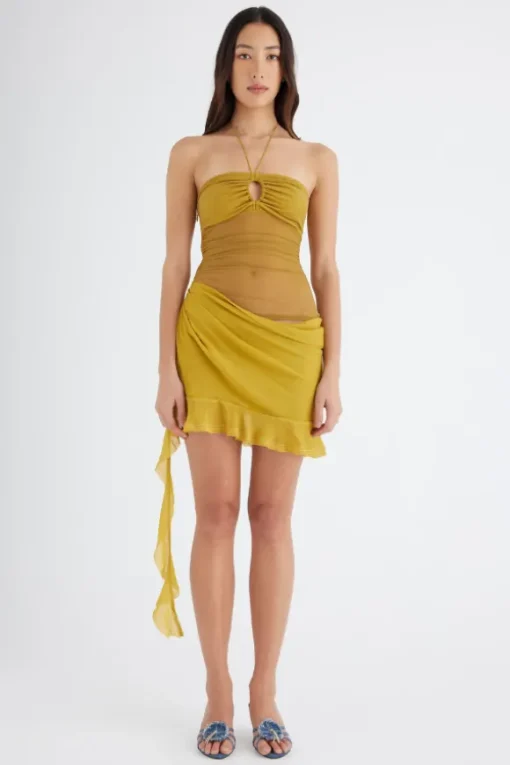 Cody Mini Dress Wasabi