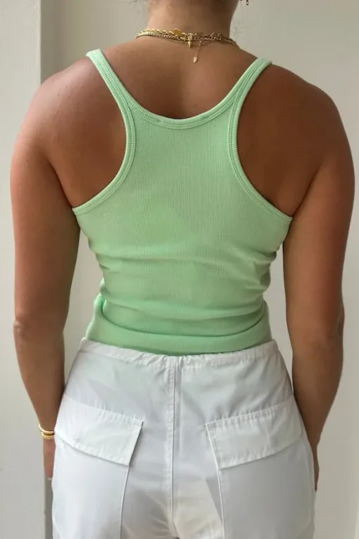 Cotton Tank Lime