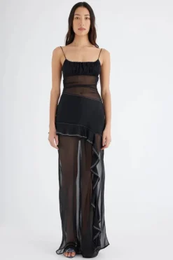Delilah Maxi Dress Black