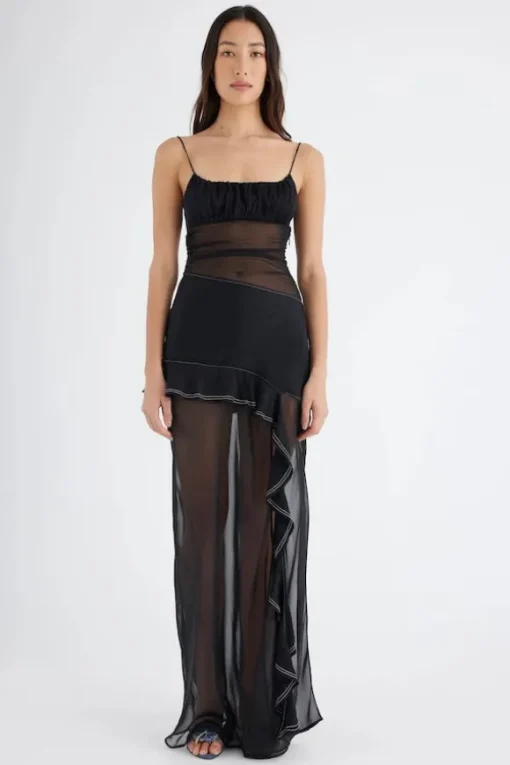 Delilah Maxi Dress Black