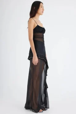 Delilah Maxi Dress Black